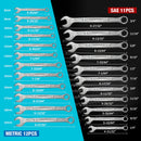 DURATECH 23PC COMBINATION WRENCH SET