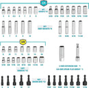 DURATECH 93PCS  Mechanic's Tool Set