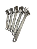 5PCE ADJ WRENCH SET (10,12,15,18,24")