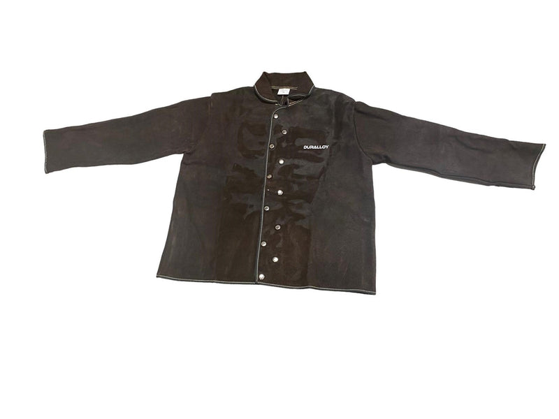 LEATHER WELDERS JACKET- LARGE