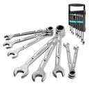 DURATECH 16PC 90 TOOTH COMBIMATION RATCHETING SPANNER SET