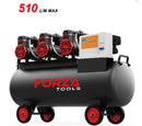FORZA OIL FREE AIR COMPRESSOR 2 X 1450W 50LT OIL FREE
