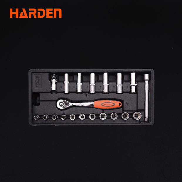 HARDEN- TRAY 20PCE 3/8" SOCKET SET