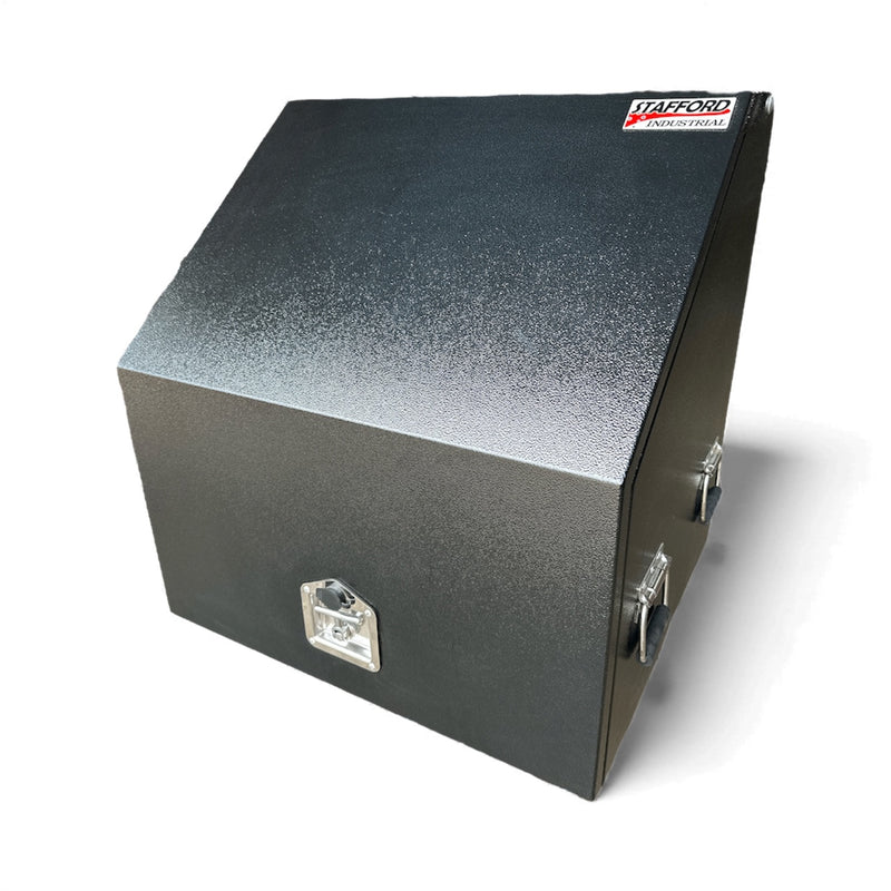 STAFFORD INDUSTRIAL TC700 SERIES 2 DRAWER FULL FRONT BLACK TOOL BOX