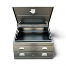 STAFFORD INDUSTRIAL 2 DRAWER 900MM BLACK ANGLED TOOL BOX