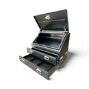 STAFFORD INDUSTRIAL 2 DRAWER 900MM BLACK ANGLED TOOL BOX