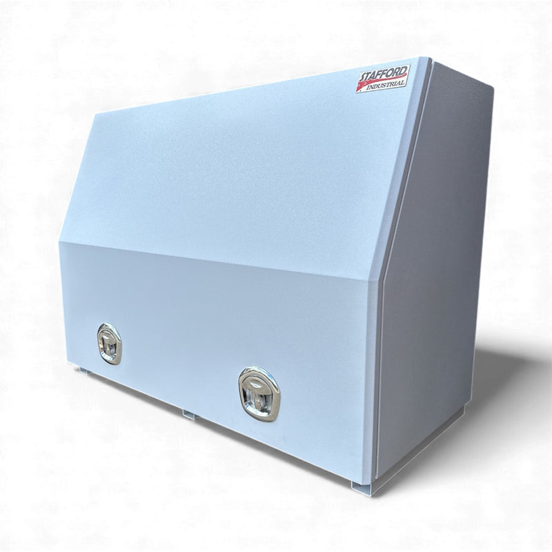 STAFFORD INDUSTRIAL 1280 FULL FRONT 8 DR TOOL BOX WHITE