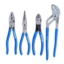 4PC VINYL PLIER & M'GRIP SET
