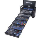 KINCROME OFF-ROAD Field Service Kit 452 Piece 6 Drawer 39" Black
