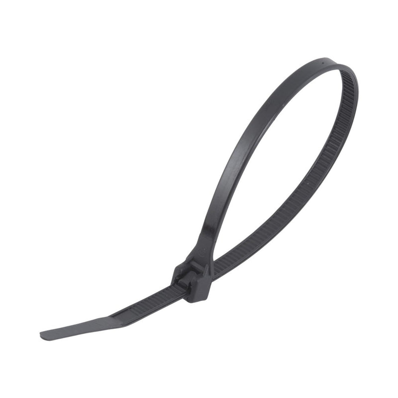 KINCROME BLACK CABLE TIES 100x2.5mm 25PC