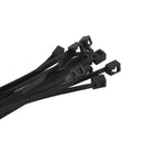 KINCROME Self-Cut Cable Tie Pack 200mm 20 Piece Black
