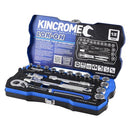 KINCROME LOK-ON Socket Set 18 Piece 1/2" Drive - Metric