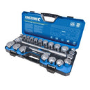 KINCROME Socket Set 22 Piece 3/4" Drive - Metric & Imperial