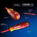 KINCROME TorqueMaster® Phillips VDE Screwdriver No.1 x 80mm