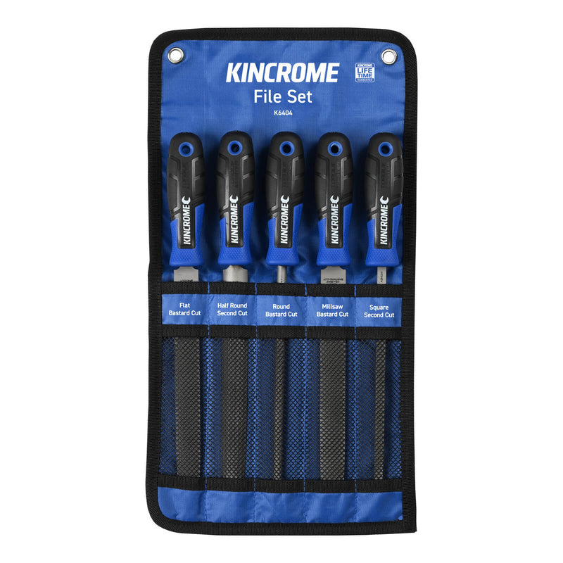 KINCROME File Set 200mm (8") 5 Piece