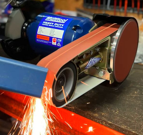 MULTITOOL PO362 ATTACHMENT ON 200MM BENCH GRINDER