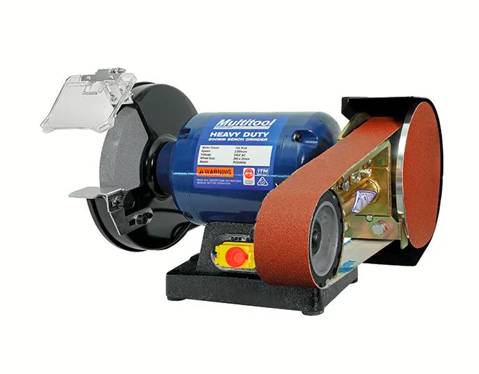 MULTITOOL PO362 ATTACHMENT ON 200MM BENCH GRINDER