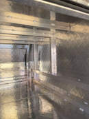 STAFFORD INDUSTRIAL UTE CANOPY 1600MM X 1780MM X 860MM ALU CHECKER PLATE 2 DOOR  3MM