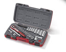 TENG 39PCE 3/8" DR. METRIC REG/DEEP SOCKET SET