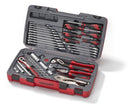 TENG 48PCE 3/8" DR. METRIC/AF SOCKET & TOOL SET