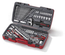 TENG 127PCE 1/4"-3/8"-1/2" DR. METRIC SOCKET & TOOL SET