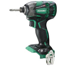 HIKOKI36V BRUSHLESS 127MM (1/2") IMPACT DRIVER, NAKED, IP56, TRIPLE HAMMER