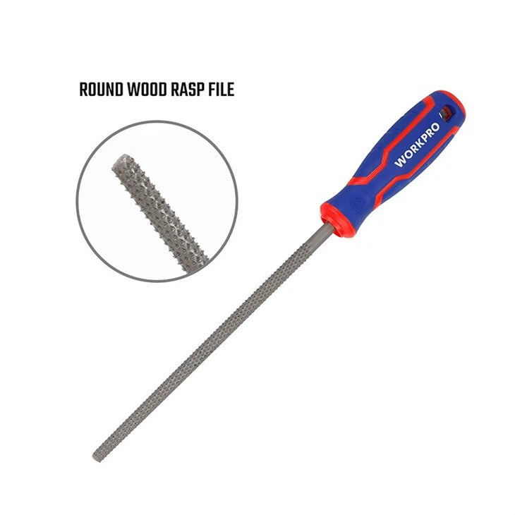 WORKPRO 3PC 200MM (8") FILE SET