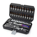 WORKPRO 46PC 1/4"DR SOCKET SET