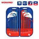 WORKPRO 18PC LONG ARM HEX KEY SET