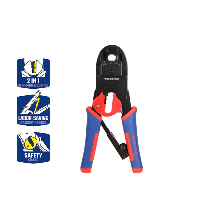 WORKPRO 5 IN 1 WIRE CRIMPING PLIERS
