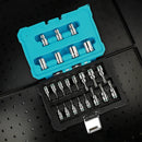 DURATECH 23-Piece Internal & External Star Bit Socket Set