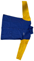 ULTRAMAX BLUE WELDING JACKETS  LEATHER SLEEVES XXXL