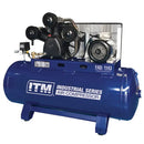 ITM AIR COMPRESSOR BELT DRIVE STATIONARY 3PH 10PH 270L FAD1143L/MIN