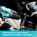 DURATECH 5PCE ADAPTER AND EXTENSION SET