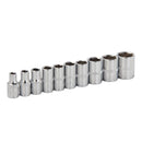 KSEIBI SOCKET SET 1/4" DR 22PCE