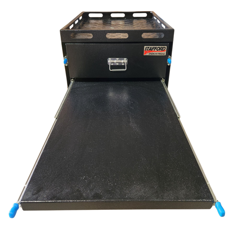 STAFFORD INDUSTRIAL ALUMINIUM DRAW 600X830X410 BLACK