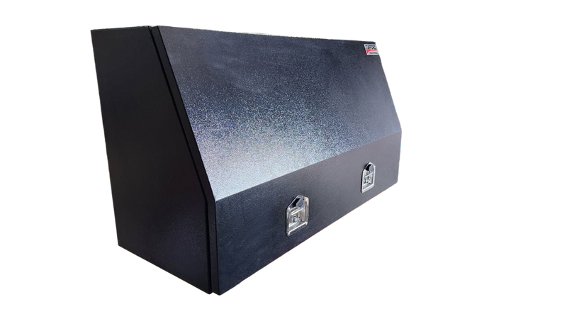 STAFFORD INDUSTRIAL 1220MM FULL FRONT ANGLED BLACK TOOL BOX