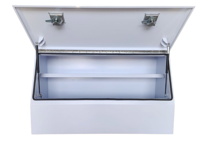 STAFFORD INDUSTRIAL 1210MM HALF DOOR ANGLED WHITE TOOL BOX