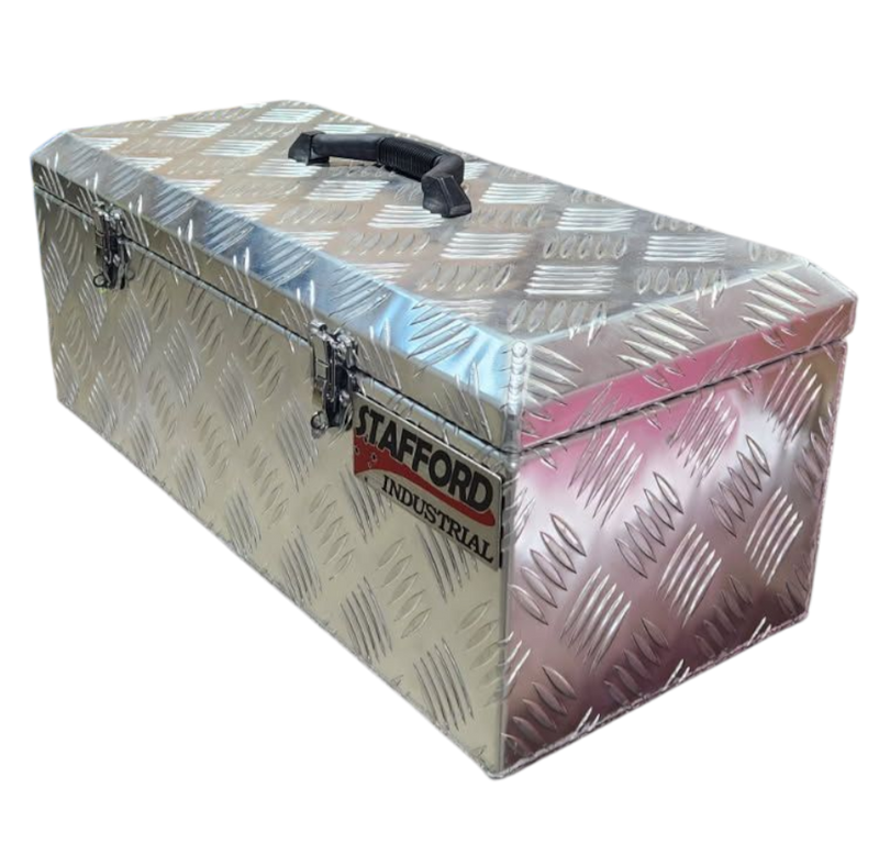 STAFFORD INDUSTRIAL 570X250X230MM CHECKER PLATE BOX