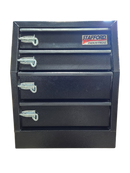 STAFFORD INDUSTRIALALUMINIUM DRAWER SYSTEM L500 X D580 X  H625MM BLACK