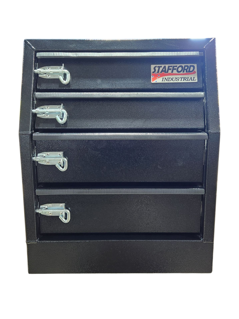 STAFFORD INDUSTRIALALUMINIUM DRAWER SYSTEM L500 X D580 X  H625MM BLACK
