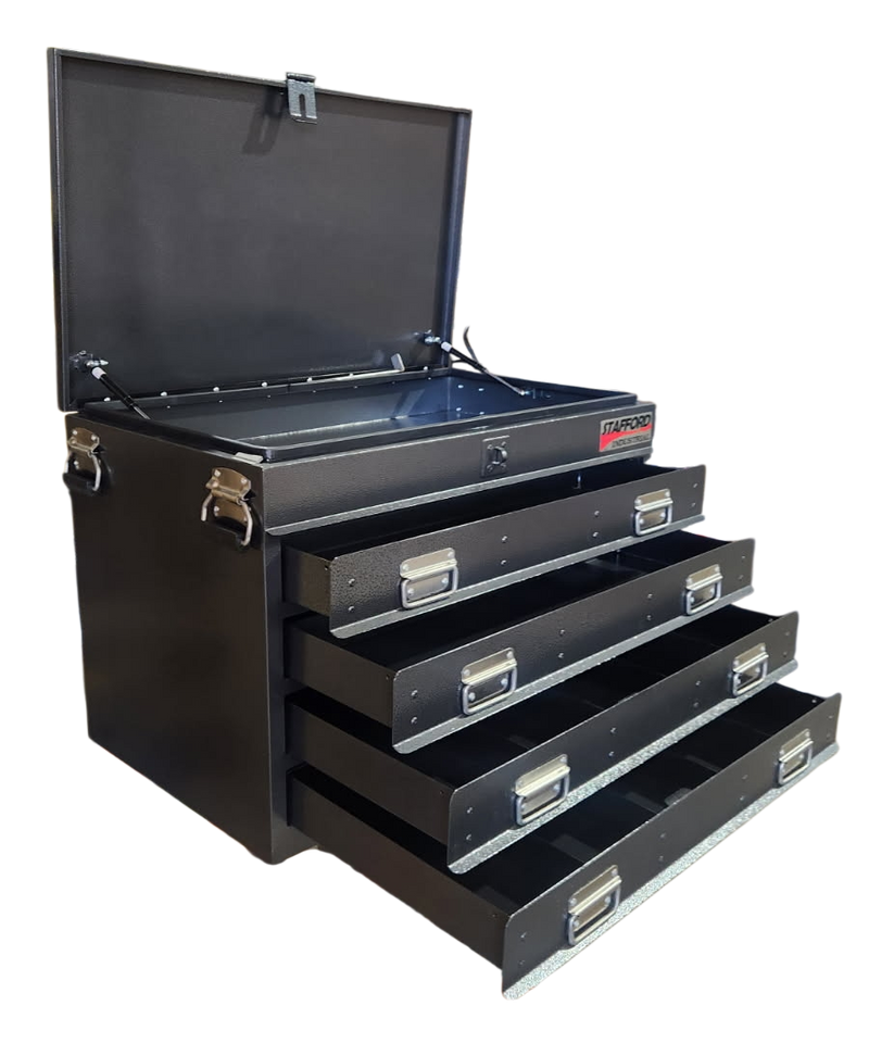 STAFFORD INDUSTRIAL TC880 SERIES 4 DRAWER TRUCK BOX BLACK