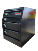 STAFFORD INDUSTRIALALUMINIUM DRAWER SYSTEM L500 X D580 X  H625MM BLACK