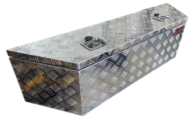 ALUMINUM DRAW BAR BOX CHECKER PLATE