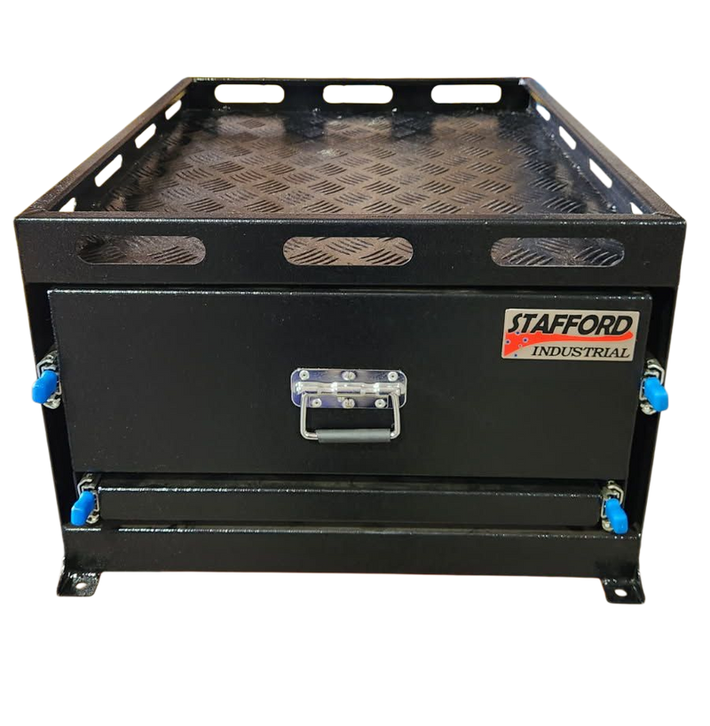 STAFFORD INDUSTRIAL ALUMINIUM DRAW 600X830X410 BLACK