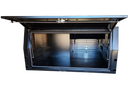 STAFFORD INDUSTRIAL CANOPY WITH 1/4 DOGBOX 3 DOOR BLACK 1800 x 1780 x 860MM 3MM