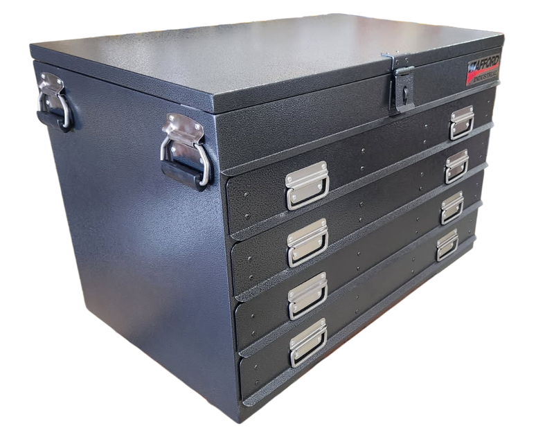 STAFFORD INDUSTRIAL TC880 SERIES 4 DRAWER TRUCK BOX BLACK