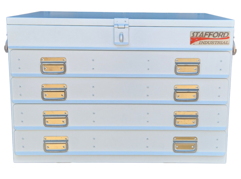 STAFFORD INDUSTRIAL TC880 SERIES 4 DRAWER TRUCK BOX WHITE