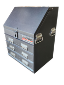 STAFFORD INDUSTRIAL TC550 SERIES UTE BOX 3 DR BLACK UTE BOX ANGLED