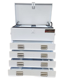 STAFFORD INDUSTRIAL TC700 SERIES 4 DRAWER WHITE TOOLBOX